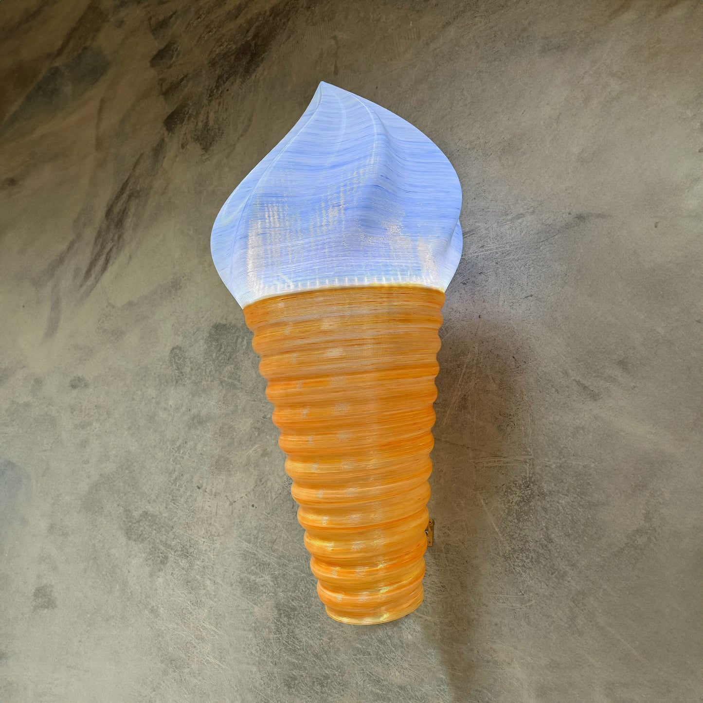 Ice Cream Light Sign, 3D-Printed, 110 cm